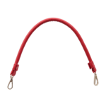 Knitpro Taskehåndtag m/krog, imiteret læder (2 stk)