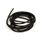 LæderSNOR, Mørk brun, 1 meter, 1.50 mm