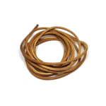 LæderSNOR, Mørk natur, 1 meter, 1.50 mm