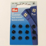 Prym Tryklåse, Sort, 6-21mm